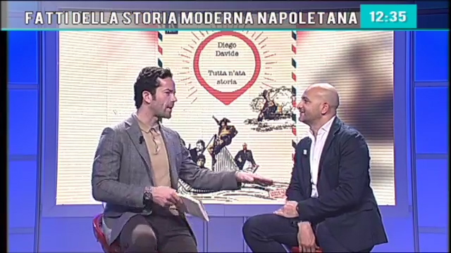 Mattina 9 Diego Davide presenta Tutta n’ata storia