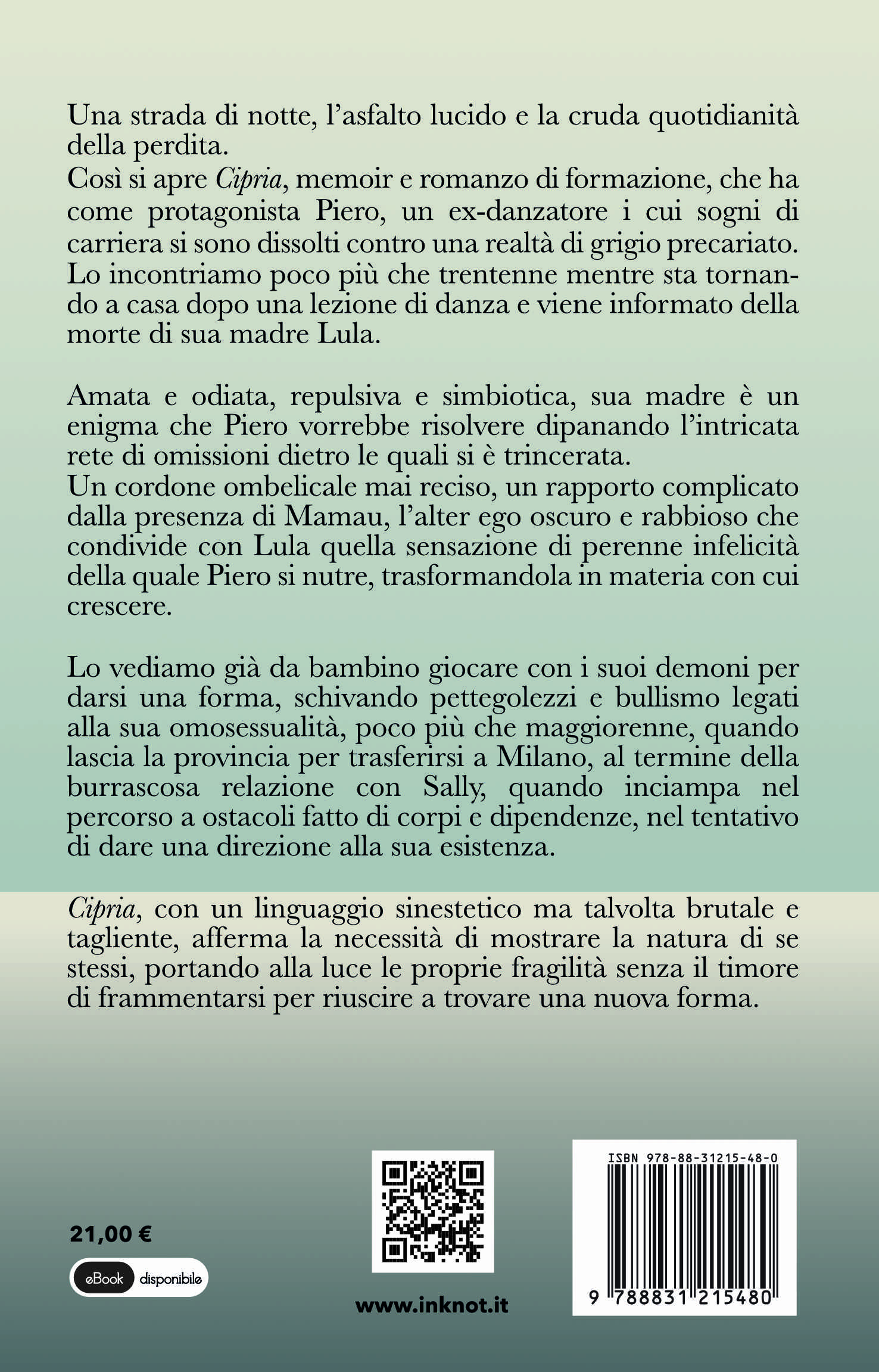 Copertina Posteriore
